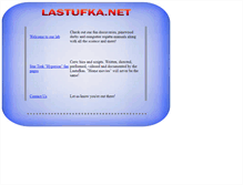 Tablet Screenshot of lastufka.net